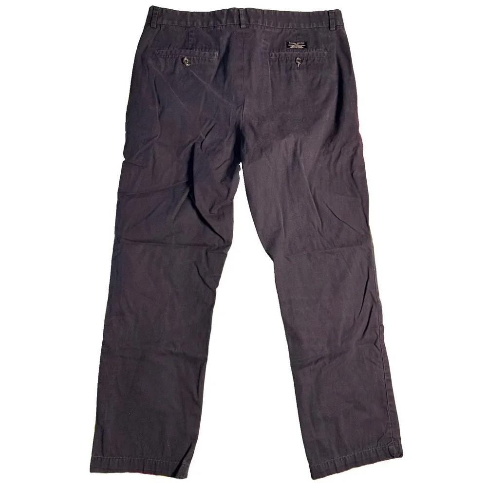 Banana Republic Men's Aiden Slim Fit Chino Pants Navy Blue 36x32 EUC